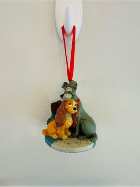 Disney 2014 Lady and the Tramp Bella Notte Sketchbook Ornament Flawed